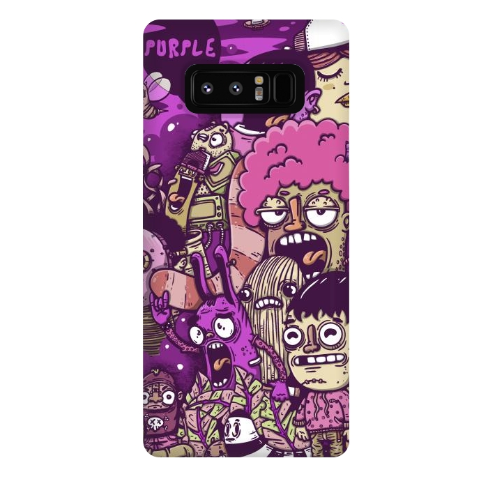 Galaxy Note 8 StrongFit purple project by Manuvila