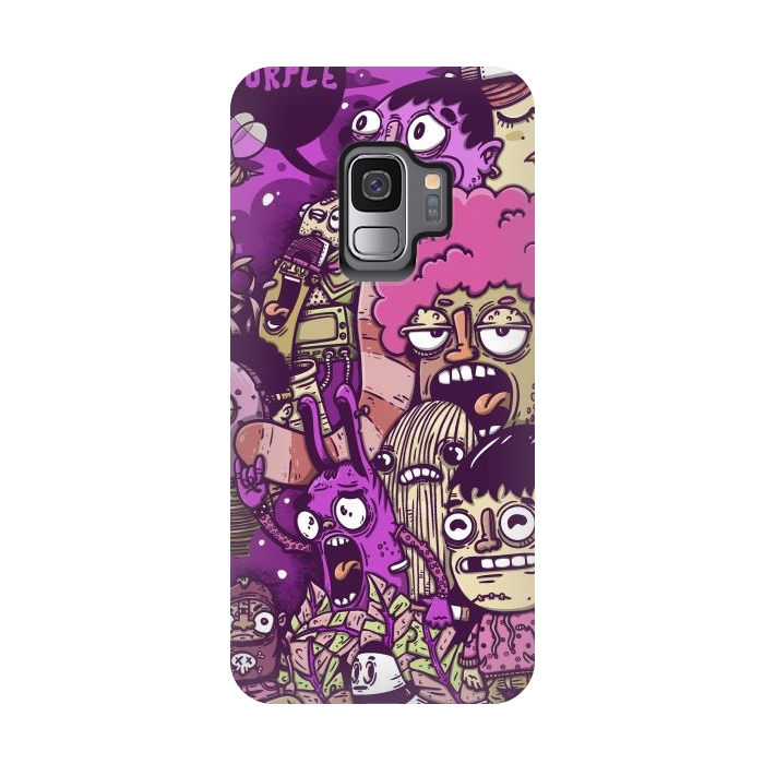 Galaxy S9 StrongFit purple project by Manuvila