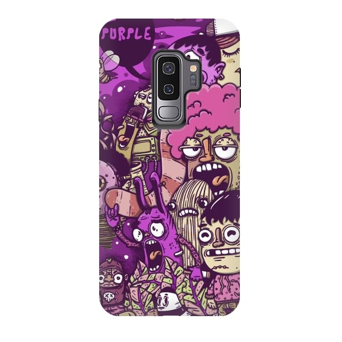 Galaxy S9 plus StrongFit purple project by Manuvila