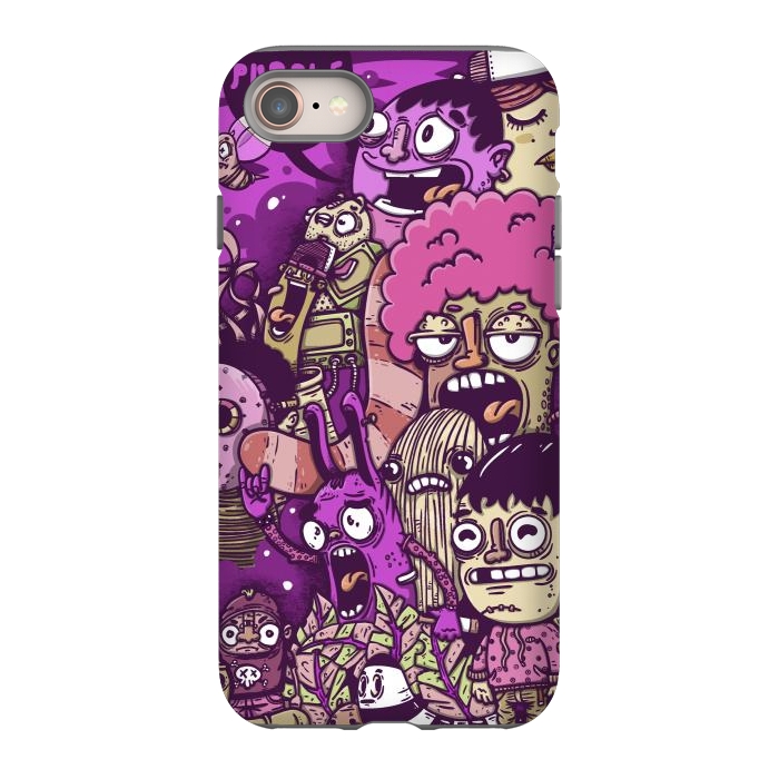 iPhone 8 StrongFit purple project by Manuvila