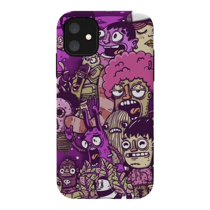 iPhone 11 StrongFit purple project by Manuvila