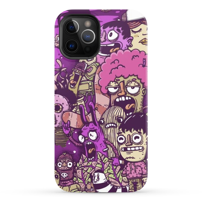 iPhone 12 Pro StrongFit purple project by Manuvila