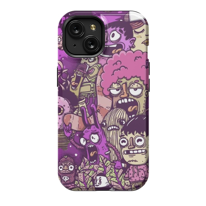 iPhone 15 StrongFit purple project by Manuvila
