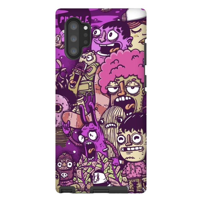 Galaxy Note 10 plus StrongFit purple project by Manuvila