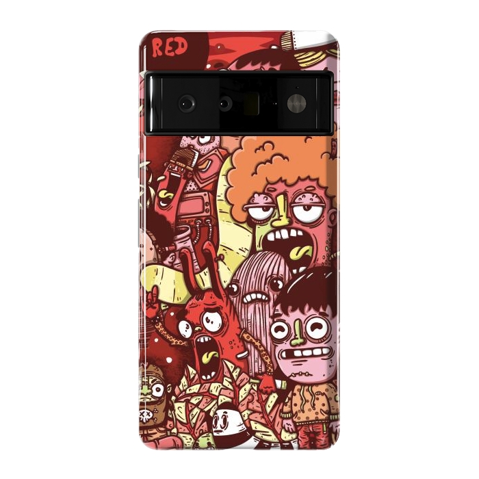 Pixel 6 Pro StrongFit red project by Manuvila