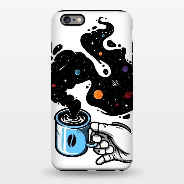 iPhone 6/6s plus StrongFit Space Coffee by LM2Kone
