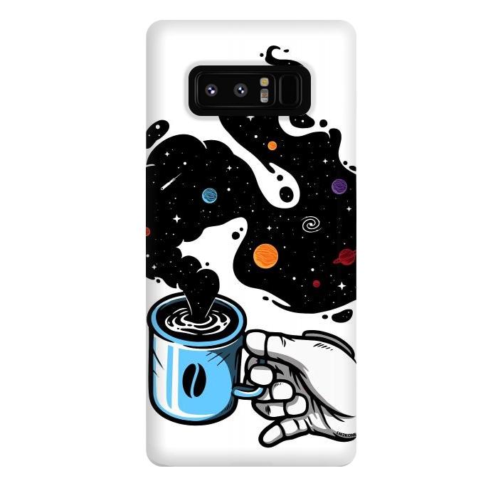 Galaxy Note 8 StrongFit Space Coffee by LM2Kone