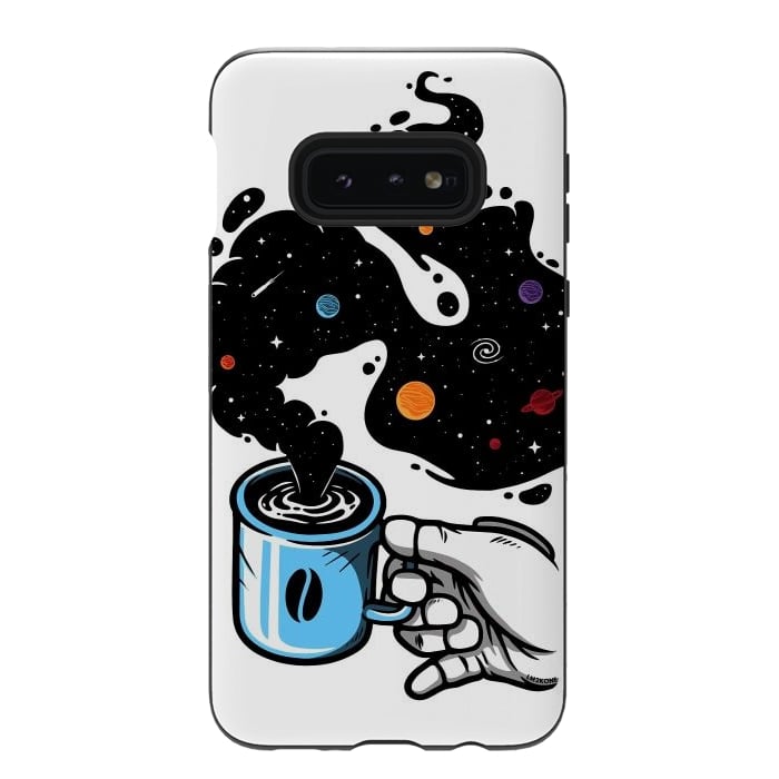 Galaxy S10e StrongFit Space Coffee by LM2Kone