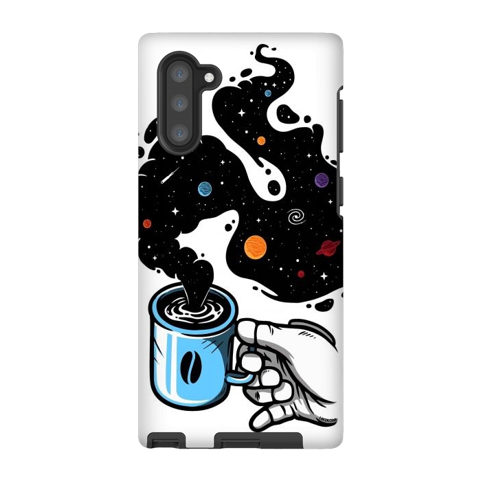 Galaxy Note 10 StrongFit Space Coffee by LM2Kone