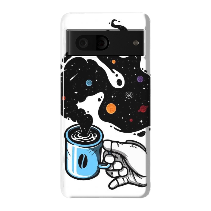 Pixel 7 StrongFit Space Coffee by LM2Kone