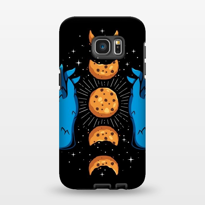 Galaxy S7 EDGE StrongFit Cookie Moon Phases by LM2Kone