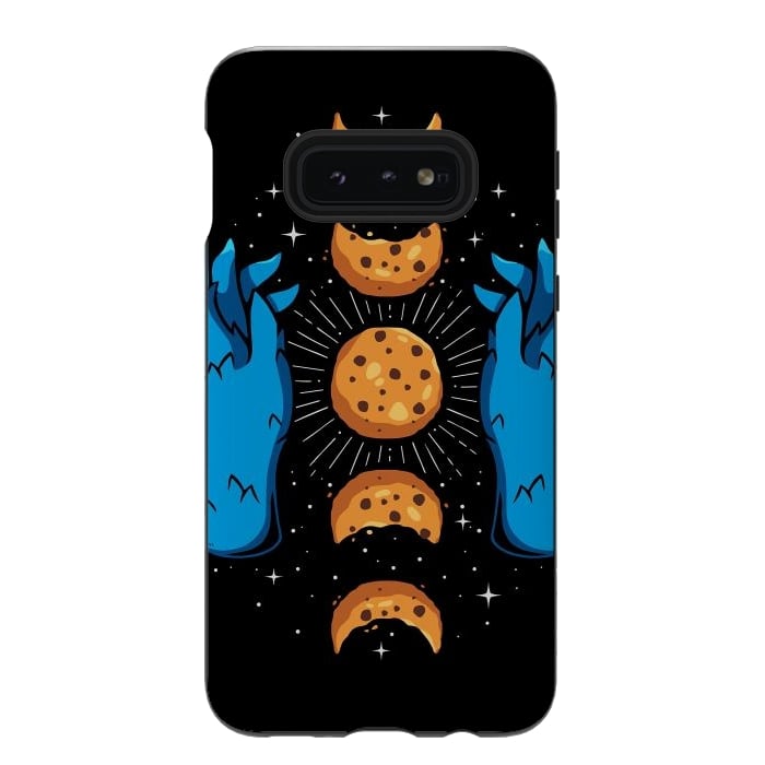 Galaxy S10e StrongFit Cookie Moon Phases by LM2Kone