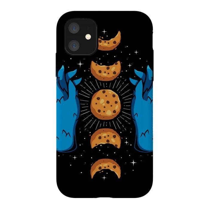iPhone 11 StrongFit Cookie Moon Phases by LM2Kone