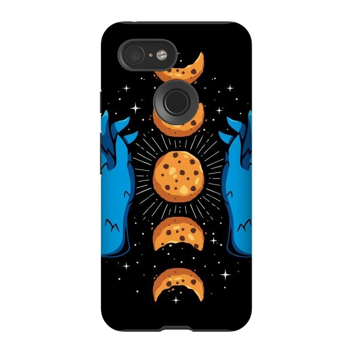 Pixel 3 StrongFit Cookie Moon Phases by LM2Kone