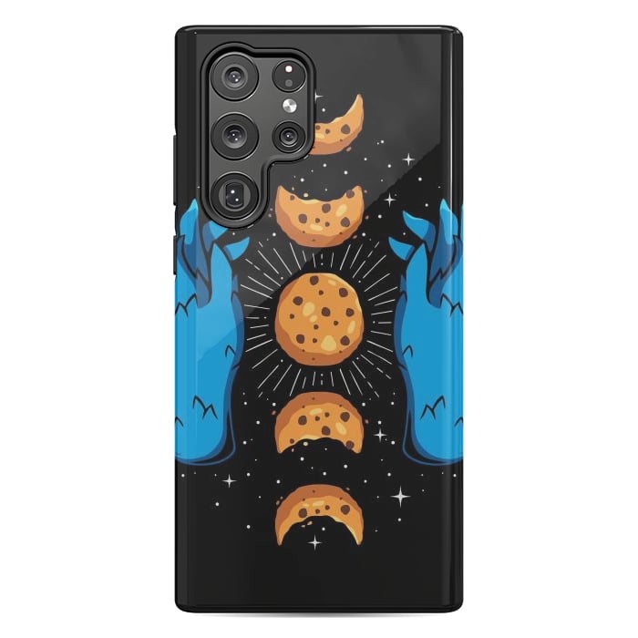 Galaxy S22 Ultra StrongFit Cookie Moon Phases by LM2Kone