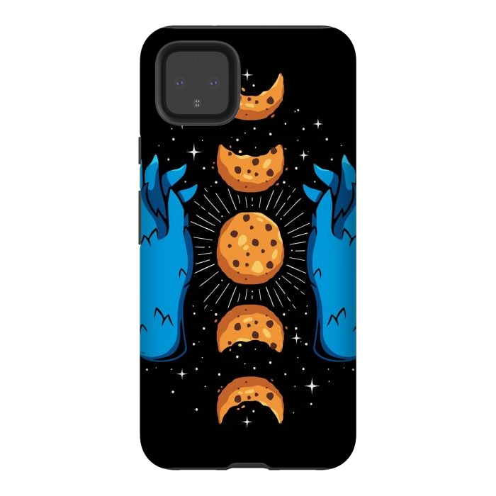 Pixel 4XL StrongFit Cookie Moon Phases by LM2Kone