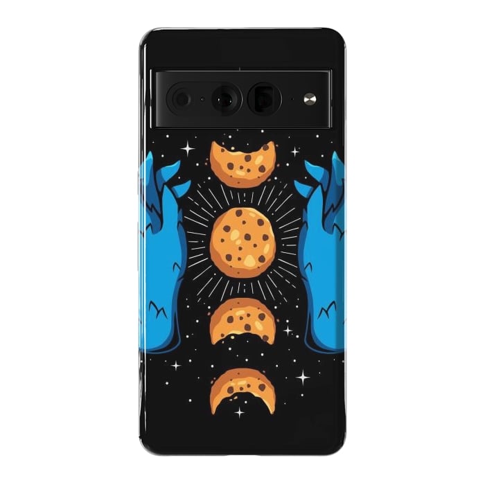 Pixel 7 Pro StrongFit Cookie Moon Phases by LM2Kone