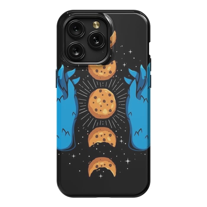 iPhone 15 Pro Max StrongFit Cookie Moon Phases by LM2Kone
