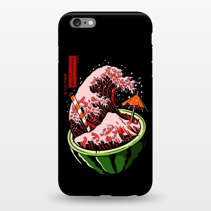 iPhone 6/6s plus StrongFit The Great Wave Of Watermelon by LM2Kone