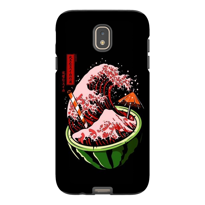 Galaxy J7 StrongFit The Great Wave Of Watermelon by LM2Kone