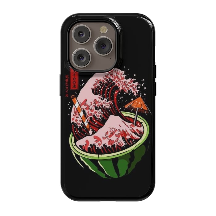 iPhone 14 Pro StrongFit The Great Wave Of Watermelon by LM2Kone
