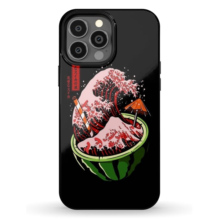 iPhone 13 Pro Max StrongFit The Great Wave Of Watermelon by LM2Kone