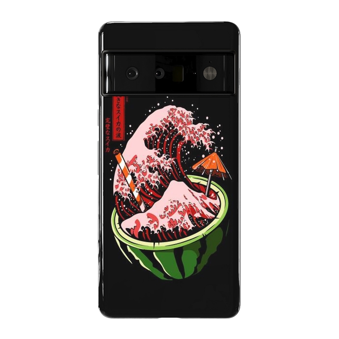 Pixel 6 Pro StrongFit The Great Wave Of Watermelon by LM2Kone