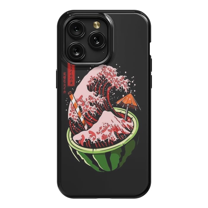 iPhone 15 Pro Max StrongFit The Great Wave Of Watermelon by LM2Kone