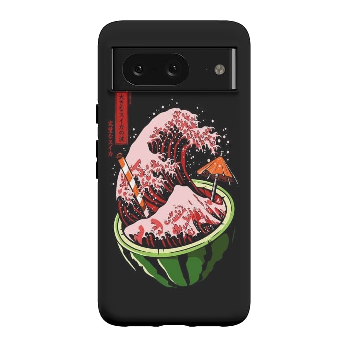 Pixel 8 StrongFit The Great Wave Of Watermelon by LM2Kone