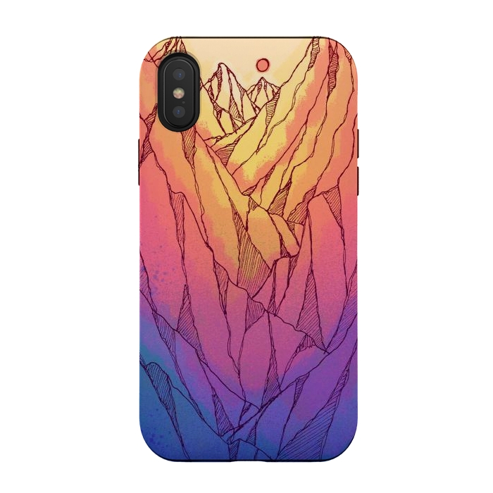 iPhone Xs / X StrongFit A sunrise land by Steve Wade (Swade)