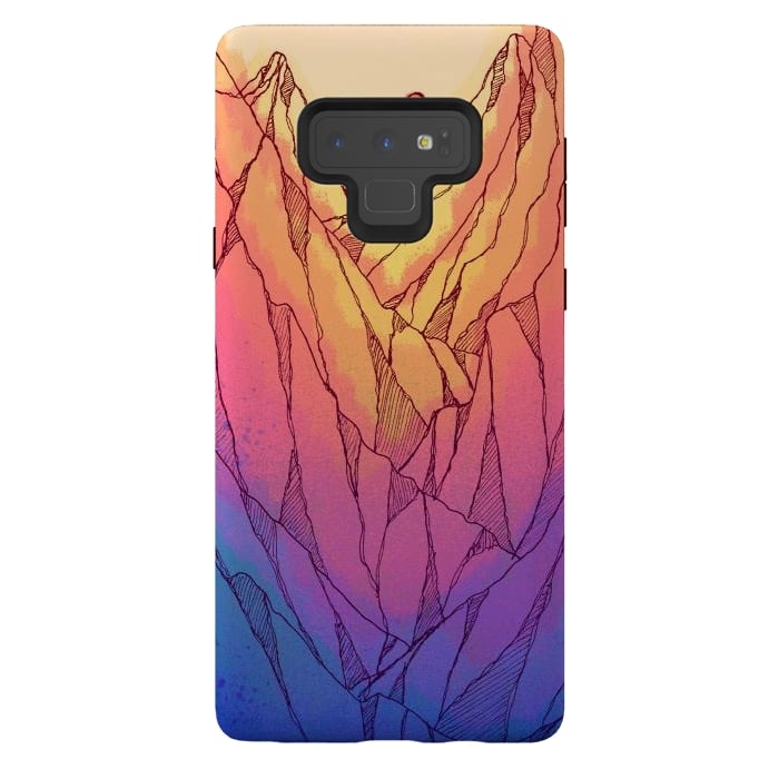 Galaxy Note 9 StrongFit A sunrise land by Steve Wade (Swade)