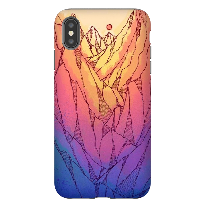 iPhone Xs Max StrongFit A sunrise land by Steve Wade (Swade)