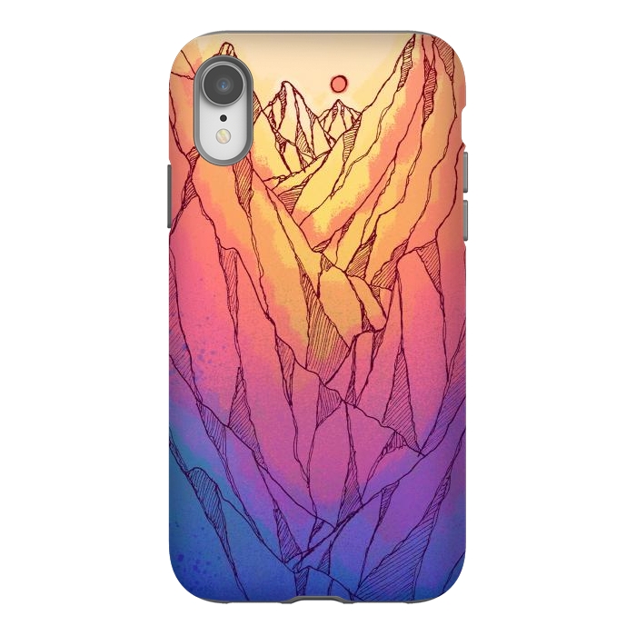 iPhone Xr StrongFit A sunrise land by Steve Wade (Swade)
