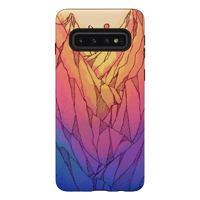 Galaxy S10 StrongFit A sunrise land by Steve Wade (Swade)