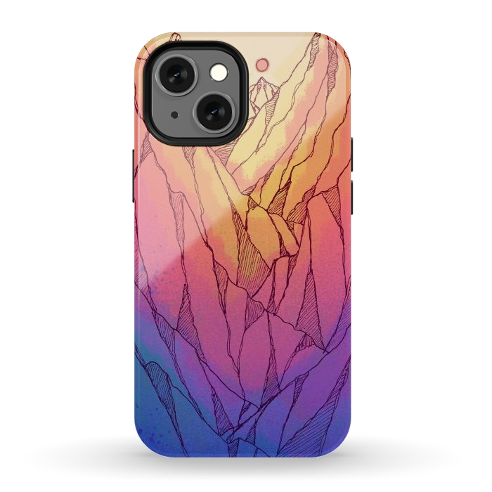 iPhone 13 mini StrongFit A sunrise land by Steve Wade (Swade)