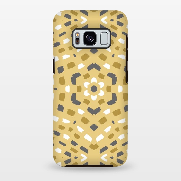 Galaxy S8 plus StrongFit Geometrical Kaleidoscope Pattern by Creativeaxle