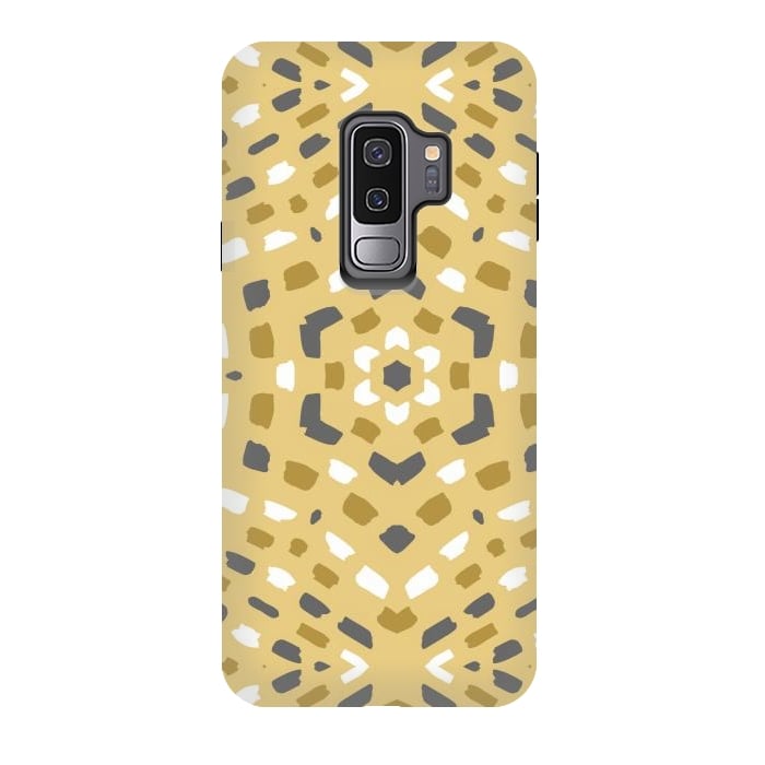 Galaxy S9 plus StrongFit Geometrical Kaleidoscope Pattern by Creativeaxle