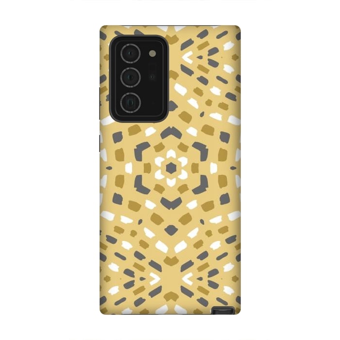 Galaxy Note 20 Ultra StrongFit Geometrical Kaleidoscope Pattern by Creativeaxle