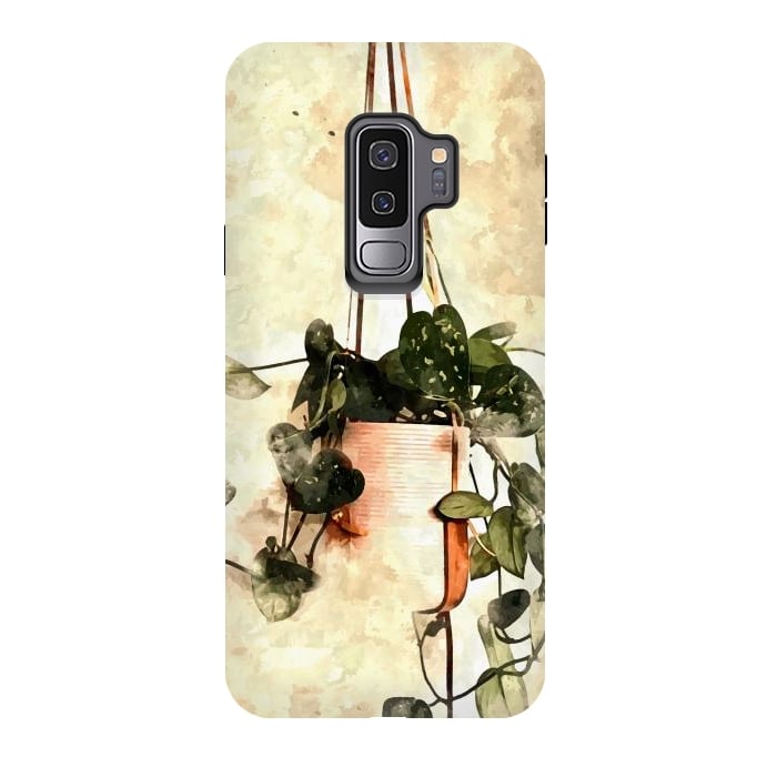 Galaxy S9 plus StrongFit Hanging Money Plant by Creativeaxle
