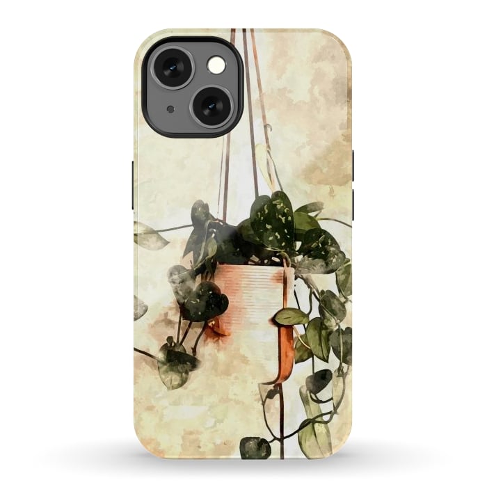 iPhone 13 StrongFit Hanging Money Plant by Creativeaxle