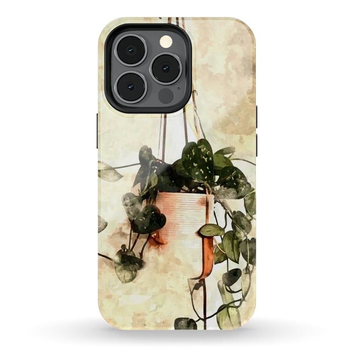 iPhone 13 pro StrongFit Hanging Money Plant by Creativeaxle