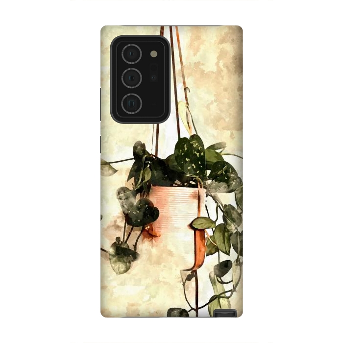 Galaxy Note 20 Ultra StrongFit Hanging Money Plant by Creativeaxle