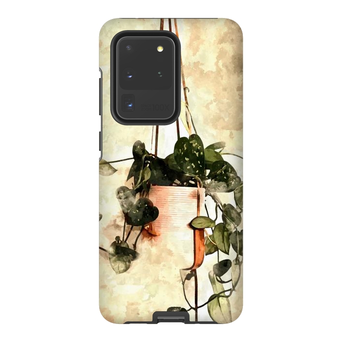 Galaxy S20 Ultra StrongFit Hanging Money Plant by Creativeaxle
