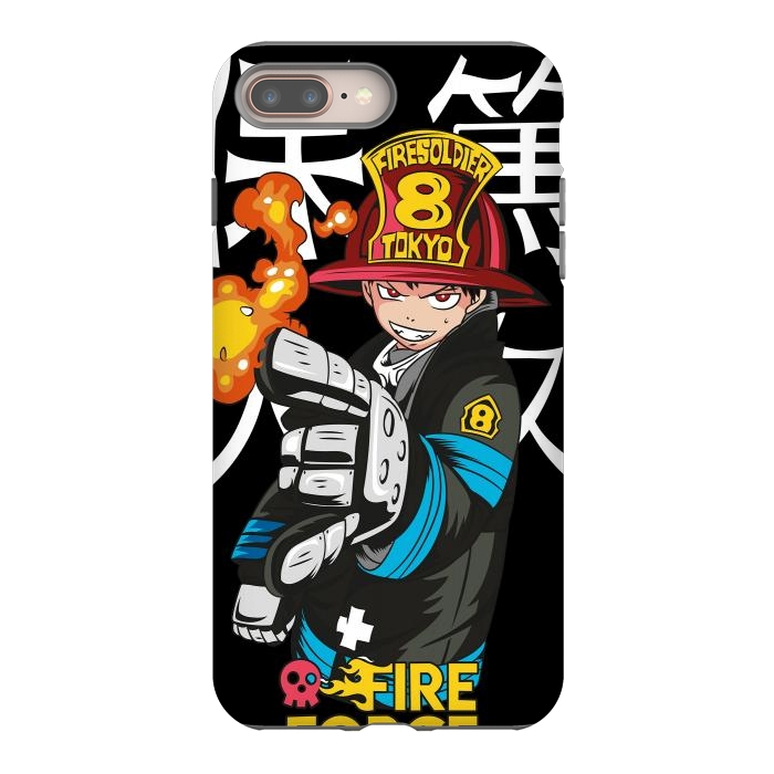iPhone 7 plus StrongFit Fire force by Kato