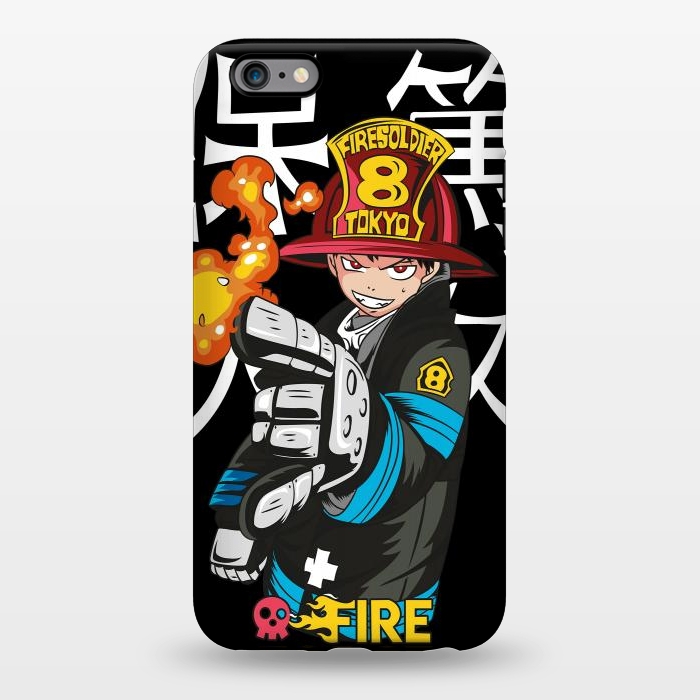 iPhone 6/6s plus StrongFit Fire force by Kato