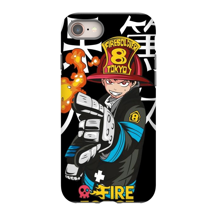 iPhone 8 StrongFit Fire force by Kato