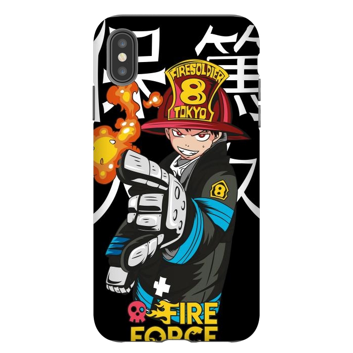 iPhone Xs Max StrongFit Fire force by Kato