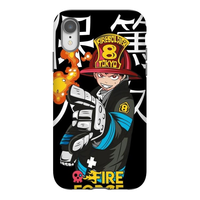 iPhone Xr StrongFit Fire force by Kato