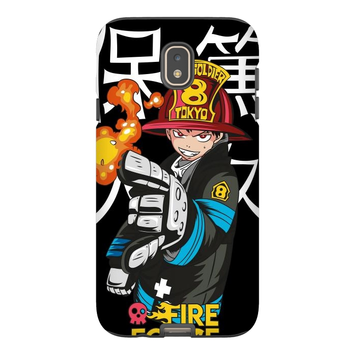 Galaxy J7 StrongFit Fire force by Kato