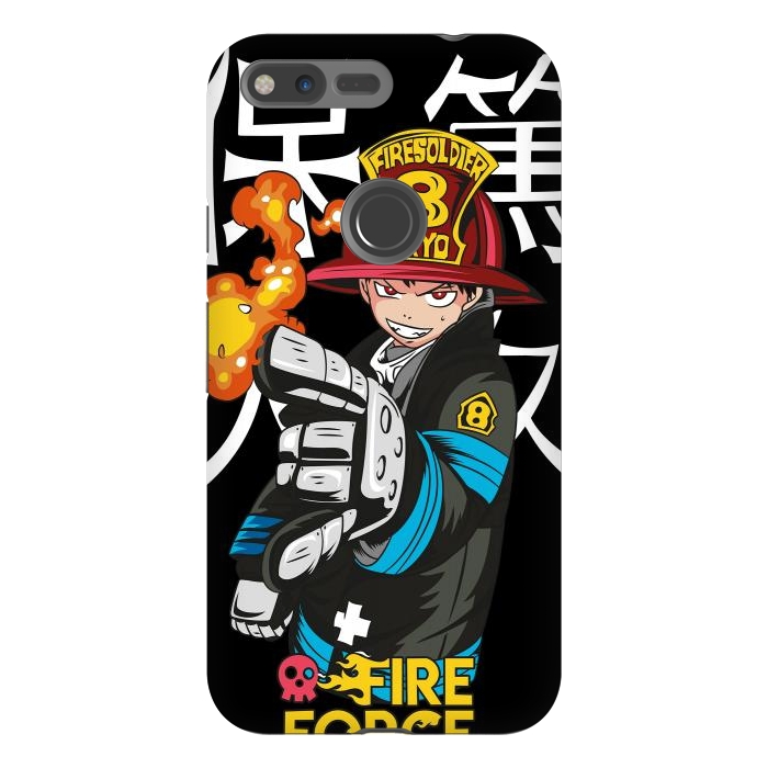 Pixel XL StrongFit Fire force by Kato